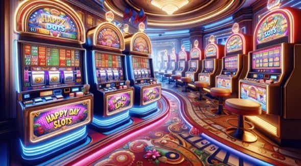 Layar permainan Money Train menampilkan gulungan dengan simbol bonus train