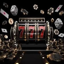 Studio dealer Super Sic Bo dengan tiga dadu dan layar permainan langsung